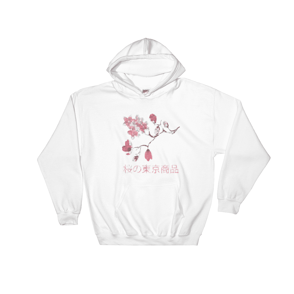 Japanese cherry blossom hoodie hot sale